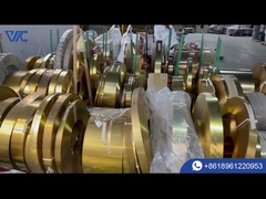 청동 벨트 창고 완성품 전시, 금의 우아함과 강도를 맛보세요